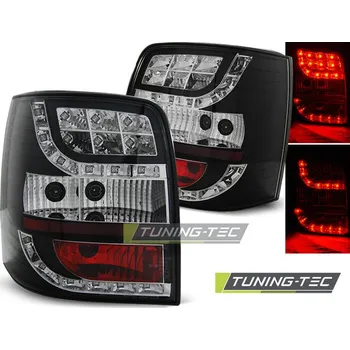 Zadní světlomet ZADNÍ SVĚTLOMETY, SVĚTLA, LAMPY LED VOLKSWAGEN PASSAT B5 3B COMBI, 1997-2000, ČIRÉ, ČERNÉ BLACK (LDVW76)