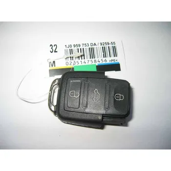 Centrální zámek Dálkový ovladač Škoda, VW, Audi, Seat, 3tl., 434MHz, 1J0 959 753 DA (48VW054)