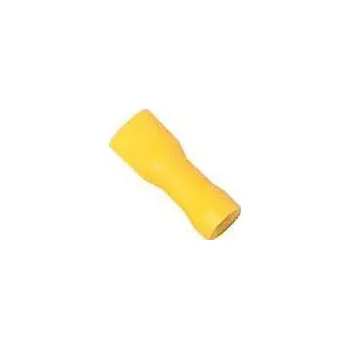 Objímka plochá izolovaná 6,3 mm žlutá, 100 ks (4000403 x)