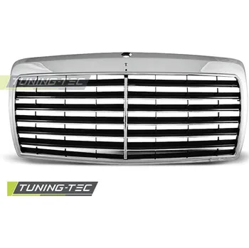 Tuning PŘEDNÍ MASKA AVANTGARDE MERCEDES W124, 1985-1993, E-CLASS, CHROM (GRME03)