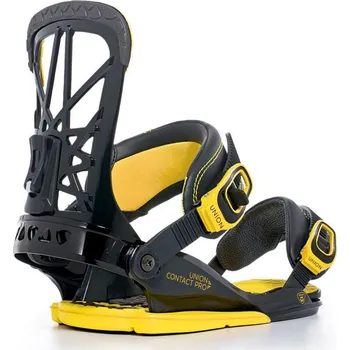 Vázání na snowboard Union Contact Pro 2015/2016 žluté