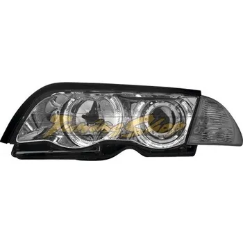 Přední světlomet Přední světla BMW E46 98-01 COUPE. Provedení Chromové
