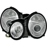 Mercedes W208 - Přední světla CHROMOVÉ