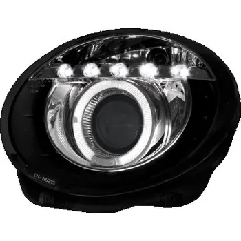 Přední světlomet Fiat 500 07 Přední světla provedení Black