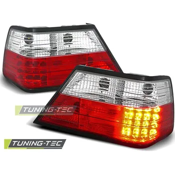Zadní světlomet Zadní světla Mercedes Benz W124 E-Klasse 84-95 - krystal/červené LED (LDME02)