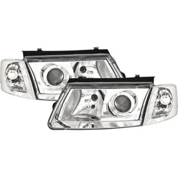 Přední světlomet Přední světla VW PASSAT 3B 97-00 Čiré Chrom bez AE