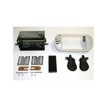 Kompletní kamerový systém 2DIN redukce pro Fiat 500 06/2007- perleťově šedá (10889.3ram)