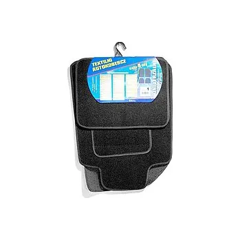 autokoberec Koberce textilní UNI 4ks vel.1. černé