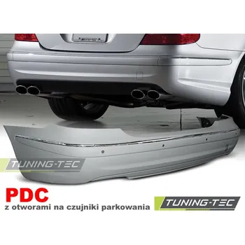 Nárazník Zadní nárazník Mercedes W211, classe E, 2002-2006, AMG style pro park. Senzory (ZTME04)