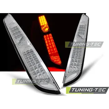 Osvětlení automobilu ZADNÍ SVĚTLA, LAMPY LED FORD FOCUS 2, 2005-2008, HATCHBACK, ČIRÉ, CHROM (LDFO25)