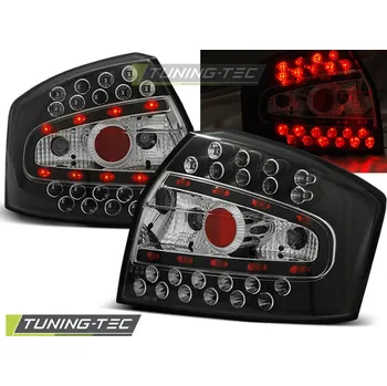 Zadní světlomet ZADNÍ SVĚTLOMETY, SVĚTLA, LAMPY LED AUDI A4, 2001-2004, SEDAN, ČIRÉ, ČERNÉ (LDAU32)