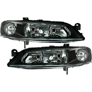 Přední světlomet Opel Vectra B 99-01 Přední čiré světla BLACK