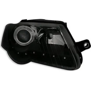 Přední světlomet Přední světla VW PASSAT 3C s LED svícením Black
