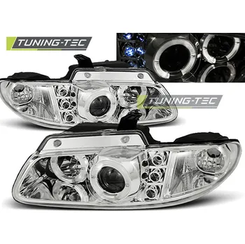 Přední světlomet Chrysler Voyager 96-02.01 Angel Eyes Chrome (LPCH07)