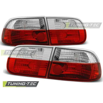 Zadní světlomet Zadní světla Honda Civic 91-95 3dv. - krystal/červené (LTHO05)