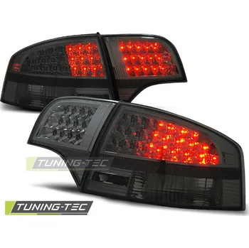 Osvětlení automobilu ZADNÍ SVĚTLA, LAMPY LED AUDI A4, 2005-2008, SEDAN, KOUŘOVÉ (LDAU55)