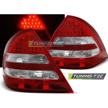 Zadní světlomet Zadní světla Mercedes Benz W203 C-Klasse 04-07 - bílé/červené LED (LDME37)