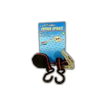 Upínací popruh Popruh s ráčnou, s háky 5m