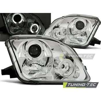 Přední světlomet PŘEDNÍ SVĚTLA HONDA PRELUDE, 1997-2001, ANGEL EYES, CHROM (LPHO23)