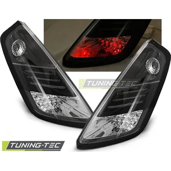 Zadní světlomet Zadní světla Fiat Grande Punto 05-09 - krystal/černé LED LDFI03 (LDFI03)