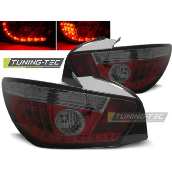 Osvětlení automobilu ZADNÍ SVĚTLA, LAMPY LED SEAT IBIZA 6J 3DVEŘ., 2008-, KOUŘOVÉ, ČERVENÉ (LDSE15)