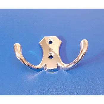 Nábytkové kování Půl věšák Romana I Chrom