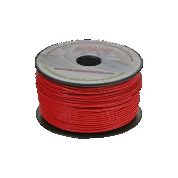 elektrický kabel Kabel 1 mm, červený, 100 m bal (3100101)
