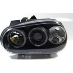 Přední světla VW Golf IV Provedení černá.