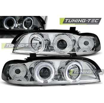 Přední světlomet BMW E39 09.95-05.03 Angel Eyes Chrome (LPBM15)