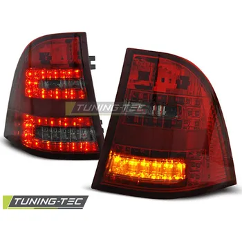 Osvětlení automobilu ZADNÍ SVĚTLA, LAMPY LED MERCEDES ML W163, 1998-2005, KOUŘOVÉ, ČERVENÉ (LDME22)