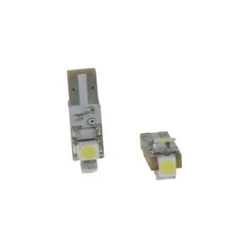Žárovka LED žárovka 12V s paticí T5 bílá, 3LED/SMD (95182cb)