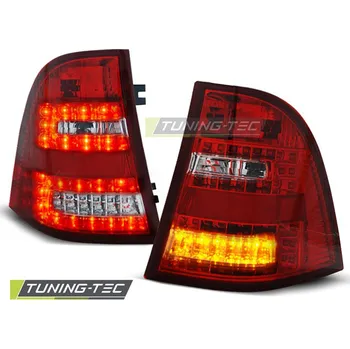 Zadní světlomet ZADNÍ SVĚTLA, LAMPY LED MERCEDES ML W163, 1998-2005, ČIRÉ, ČERVENÉ (LDME21)