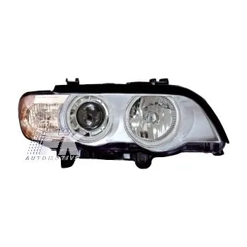 Přední světlomet Přední světla BMW X5 00-03. Provedení Chromové