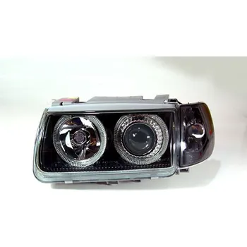 Přední světlomet Přední světla VW POLO 6N. Provedení Černé