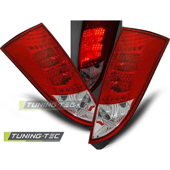 Zadní světlomet Zadní světla Ford Focus I 98-04 hatchback - krystal/červené LED (LDFO04)