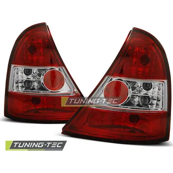 Zadní světlomet ZADNÍ SVĚTLA, LAMPY RENAULT CLIO, 1998-2001, ČIRÉ, ČERVENÉ (LTRE12)