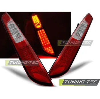 Osvětlení automobilu Zadní světla Ford Focus II 05-08 hatchback - krystal/červené LED (LDFO27)