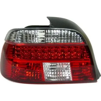 Zadní světlomet BMW E39 Zadní světla LED provedení Červené-chrom