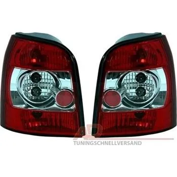 Zadní světlomet Audi A4 B5 Avant - Zadní světla provedení Červené