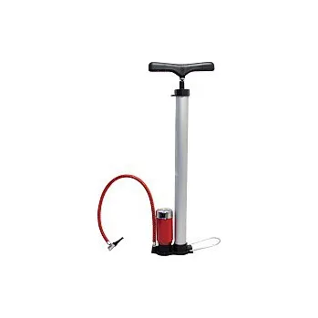 pumpička Ruční hustilka chrom s manometrem