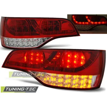 Zadní světlomet Zadní světla Audi Q7 05-09 - krystal/červené LED (LDAU57)