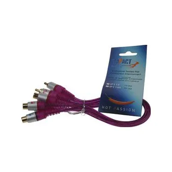 Audio kabel Cinch Y kabel 1x samec, 2x samice (ip11m)