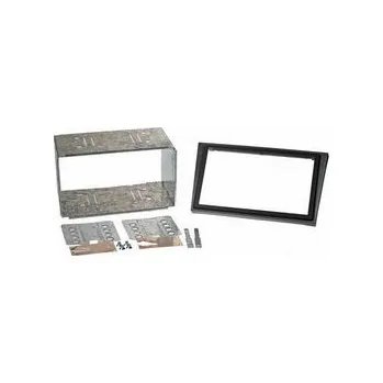 Kompletní kamerový systém 2DIN redukce pro Opel Agila -04/Corsa 00-06/Movano -03, Renault Trafic antracit (10782_3ram)