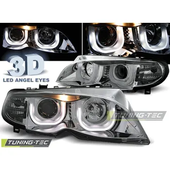 Přední světlomet BMW E46 09.01-03.05 S/T Chrome (LPBM95)