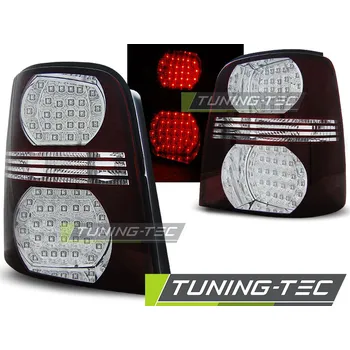 Zadní světlomet Zadní světla VW Touran 03-10 - červené/krystal LED (LDVW46)