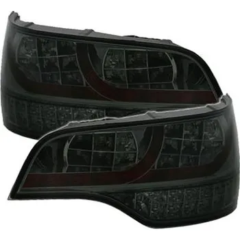 Zadní světlomet AUDI Q7 - Zadní čirá světla LEDKOVÉ - Černé/Kouřové