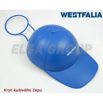 Krytka na tažné zařízení Kryt kulového čepu WESTFALIA modrá kšiltovka
