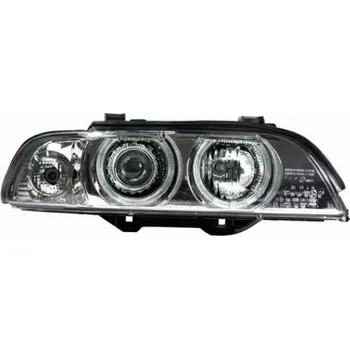 Přední světlomet Přední světla BMW E39. Provedení Chromové