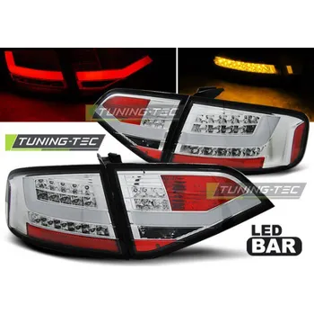 Zadní světlomet ZADNÍ SVĚTLA, SVĚTLOMETY, LAMPY AUDI A4 B8 SEDAN, 2008-2011, LED BAR, CHROM (LDAU96)