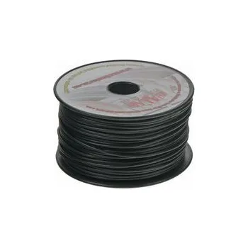 elektrický kabel Kabel 1 mm, černý, 100 m bal